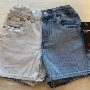 ***NWT***High rise jeans LEVIS shorts size 7